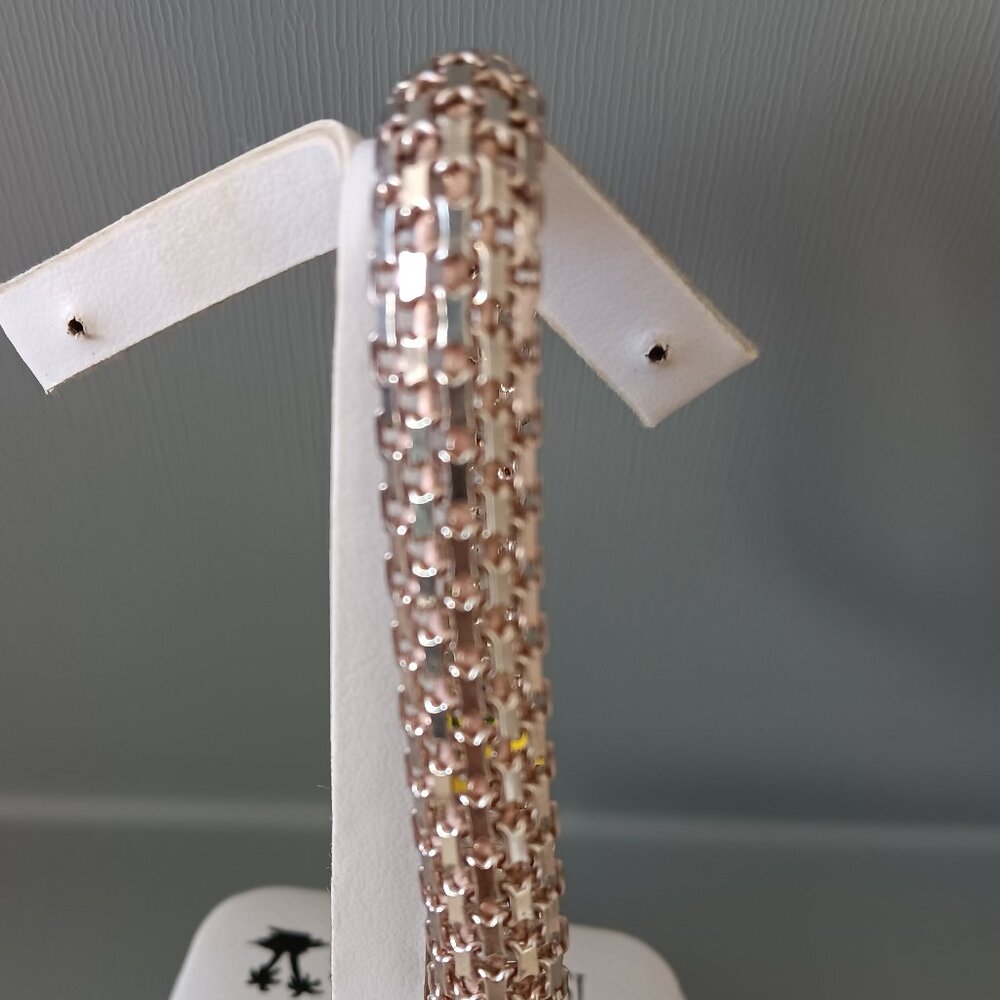 925 Sterling Silver Fancy Italian Design Bracelet